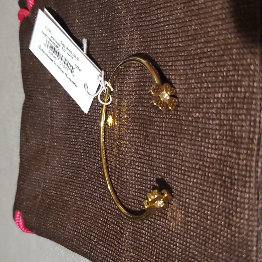 Kate Spade open end Clover Bracelet